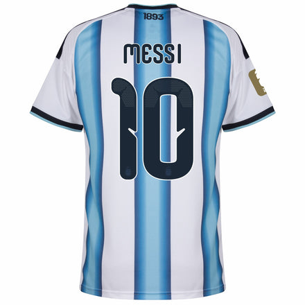 Argentina Home Messi 10 Fan Jersey 2026-2027 World Cup 2026 Patch