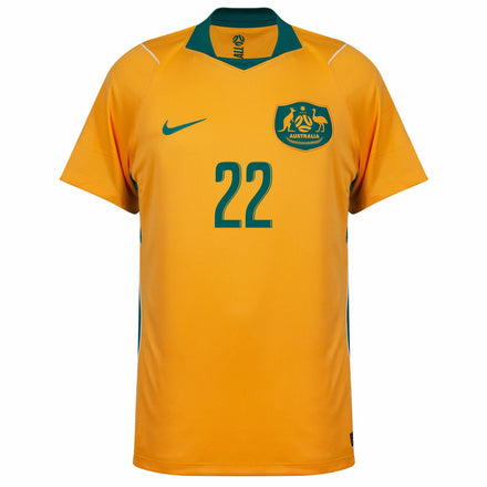 Australia Home Irvine 22 Fan Jersey 2026-2027 World Cup