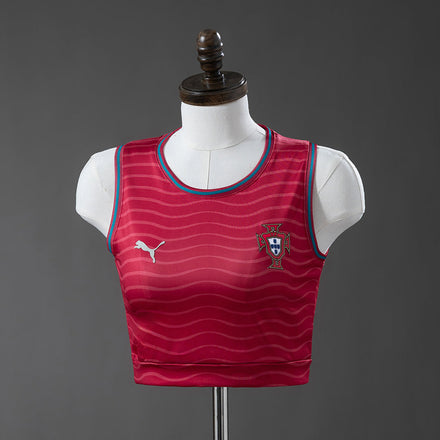Portugal 2026 Home Women's Vest Cropped