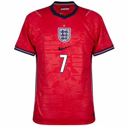 England Away Fan Jersey Saka 7 Shirt 2026-2027