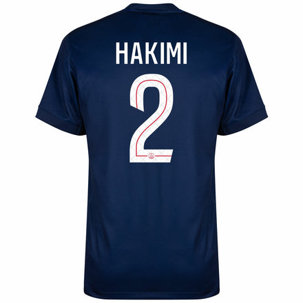 PSG Home Hakimi 2 Fan Jersey Shirt 2025-2026 (Champions League)