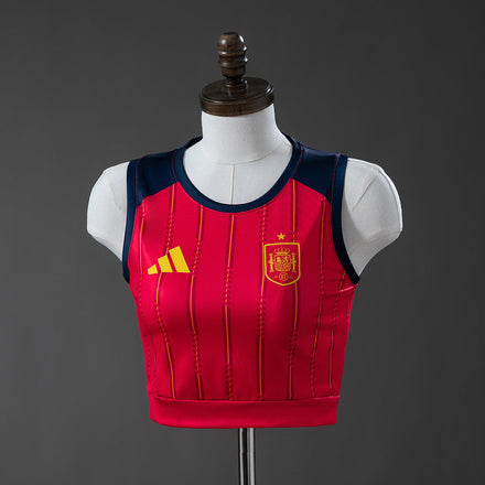 Spain 2026 Home Women's Vest Cropped