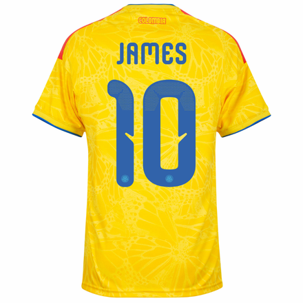 Colombia James 10 Home 2026 Player World Cup