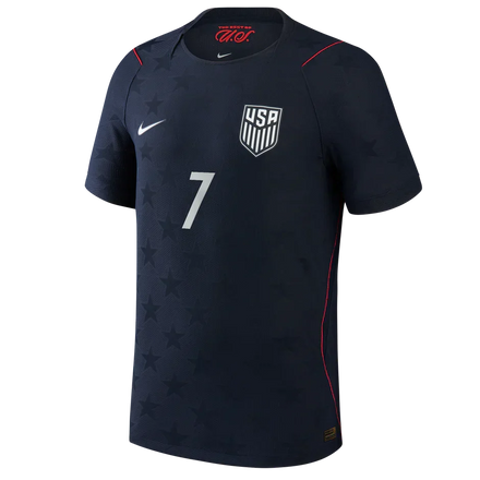 Reyna #7 USA World Cup 2026 Away Blue - Fan Version