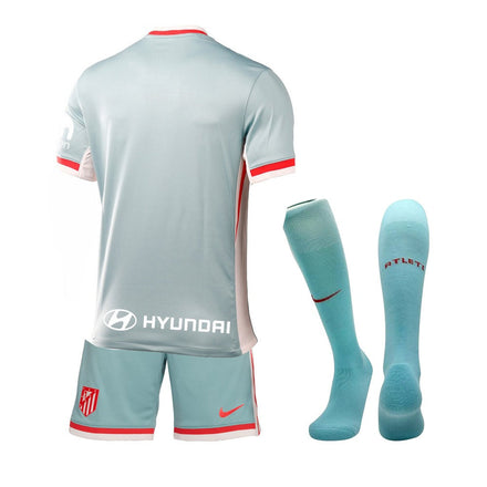 Kids KIT Atlético Madrid Away Jersey 2024/25