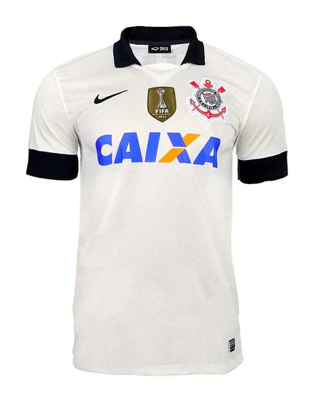 Retrô Corinthians Home 2013 Branca Men's