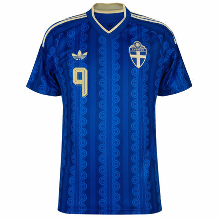 Sweden Away Fan Jersey Isak 9 Shirt 2026-2027