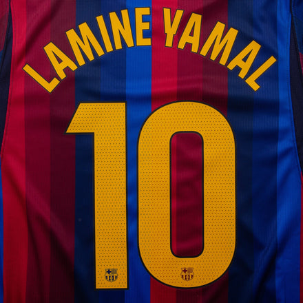 Barcelona Home Lamine Yamal 10 Fan Jersey 2026-2027