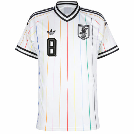Japan Away Fan Jersey Minamino 8 Shirt 2026-2027