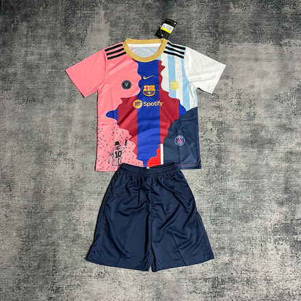 Kit Kids MESSI #10 Barcelona, Inter Miami, PSG and Argentina