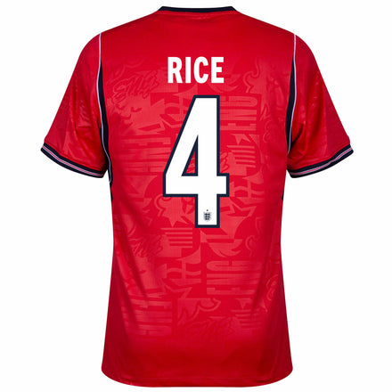 England Away Fan Jersey Rice 4 Shirt 2026-2027