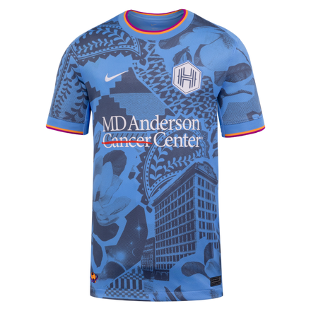 Houston Dash Nike Youth 2026 Third Stadium Replica Jersey - Blue