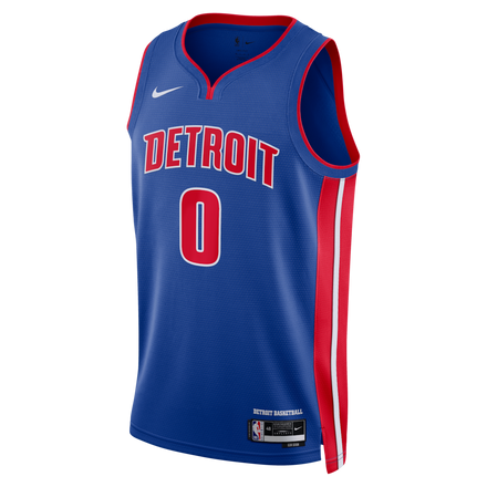 Jalen Duren Detroit Pistons Nike Unisex Swingman Jersey - Icon Edition - Blue