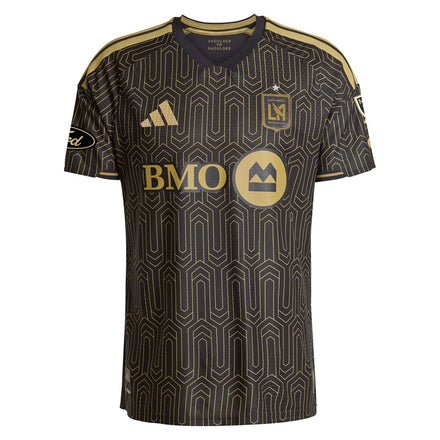 David Martínez LAFC adidas 2026 2026 Primary Kit On-Field Authentic Patch Jersey - Black