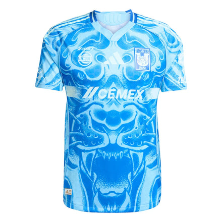 Tigres UANL adidas 2025/26 Away Authentic Jersey - Blue