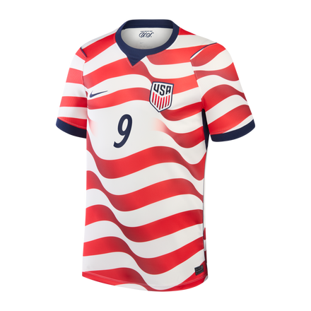 Ricardo Pepi USMNT Nike 2026 Home Stadium Replica Jersey - White