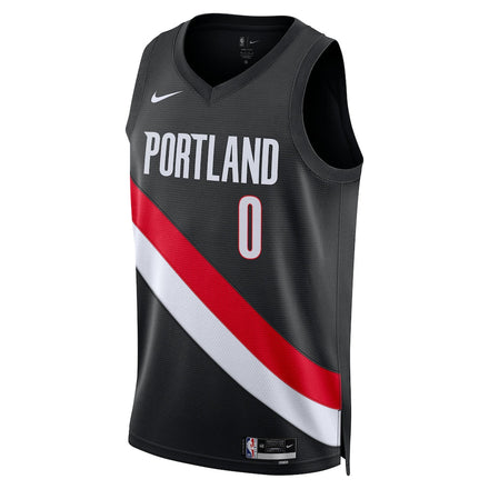 Damian Lillard Portland Trail Blazers Nike Unisex Swingman Jersey - Icon Edition - Black
