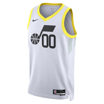 Utah Jazz Nike Unisex Swingman Custom Jersey White - Association Edition