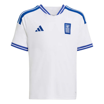 Greece National Team adidas Youth 2026 Replica Jersey - White