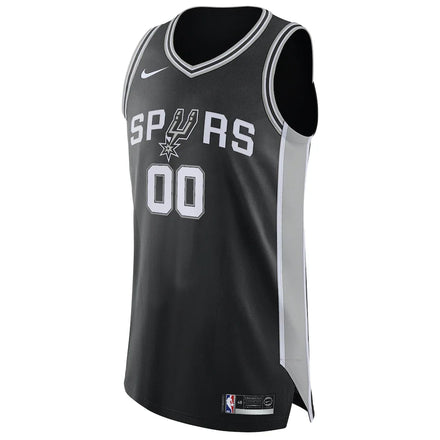 San Antonio Spurs Nike Authentic Custom Jersey Black - Icon Edition