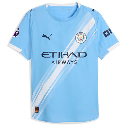 Manchester City Puma 2025/26 Home Authentic Jersey - Sky Blue