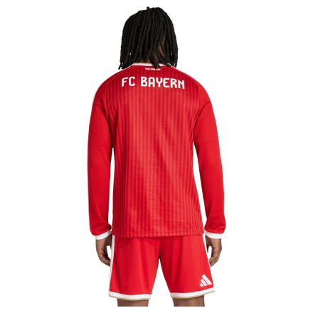 Bayern Munich adidas 2026/27 Home Replica Long Sleeve Jersey - Red