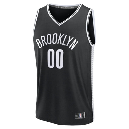 Brooklyn Nets Fanatics Fast Break Custom Jersey - Icon Edition - Black