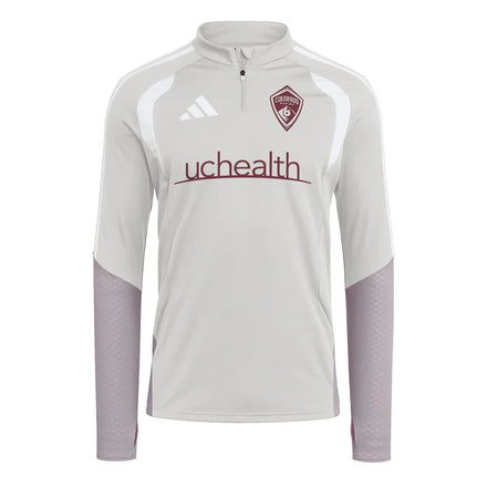 Colorado Rapids adidas 2026 Tiro Competition Quarter-Zip Training Top - Silver