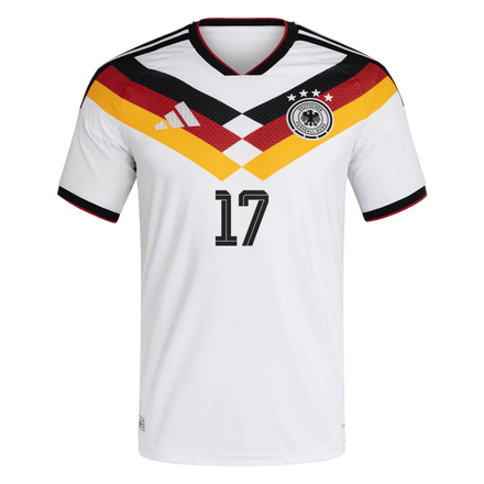 Florian Wirtz Germany National Team adidas 2026 Home Authentic Jersey - White
