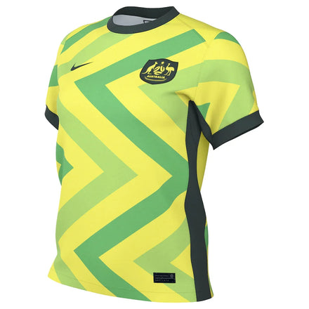 Australia National Team Nike Women's 2025/26 Home Replica Jersey - Yellow
