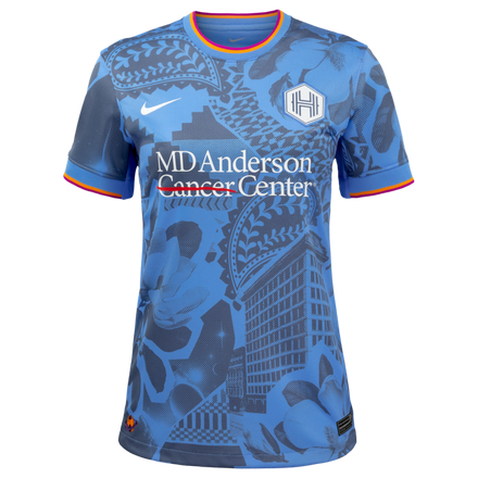 Houston Dash Nike Women's 2026 Third Stadium Replica Jersey - Blue