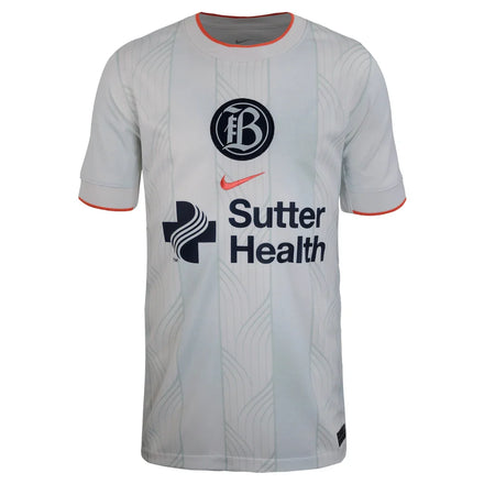 Bay FC Nike 2025 Secondary Stadium Replica Jersey - White