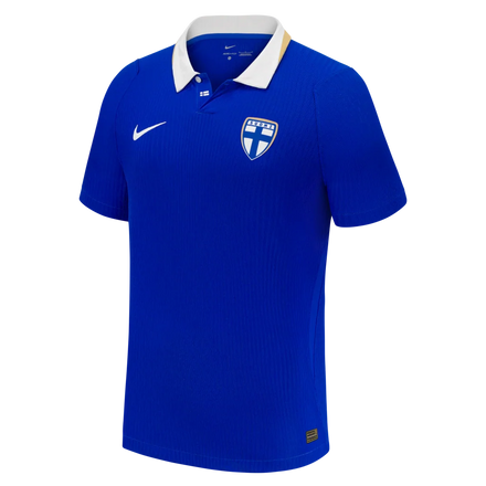 Finland National Team Nike 2026 Away Match Authentic Jersey - Blue