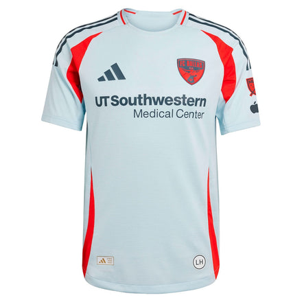 Sebastien Ibeagha FC Dallas adidas 2025 The Inferno Kit Authentic Player Jersey - Light Blue