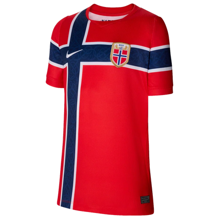 Norway National Team Nike Youth 2026 Home Stadium Replica Jersey - Red