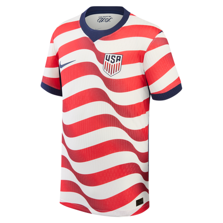 USMNT Nike Youth 2026 Home Match Authentic Jersey - White