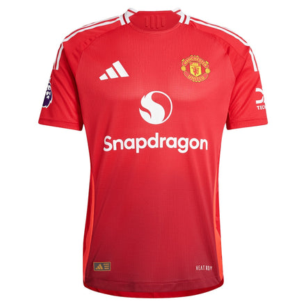 Rasmus Højlund Manchester United adidas 2024/25 Home Authentic Player Jersey - Red