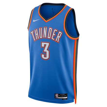 Jared McCain Oklahoma City Thunder Nike Unisex Swingman Jersey - Icon Edition - Blue