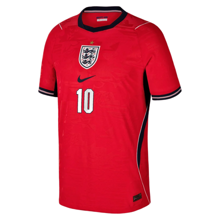 Jude Bellingham England National Team Nike Youth 2026 Away Match Authentic Jersey - Red