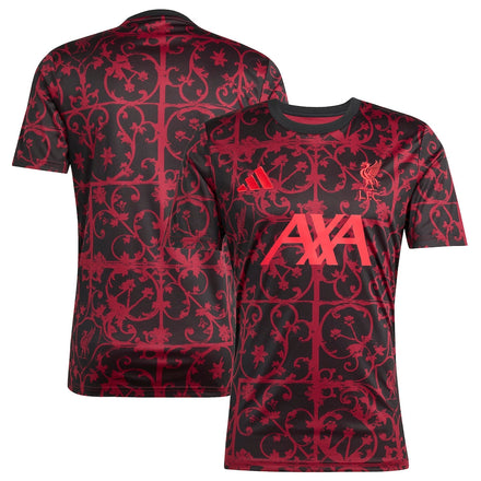 Liverpool adidas 2025/26 AEROREADY Pre-Match Top - Black