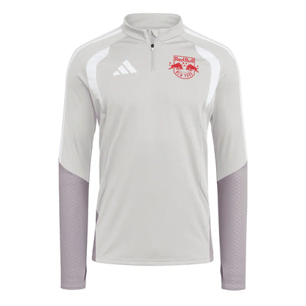 New York Red Bulls adidas 2026 Tiro Competition Quarter-Zip Training Top - Silver