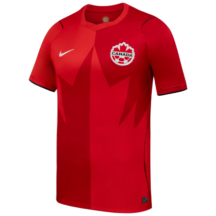 Canada Soccer Nike 2026 Home Stadium Replica Jersey - Red