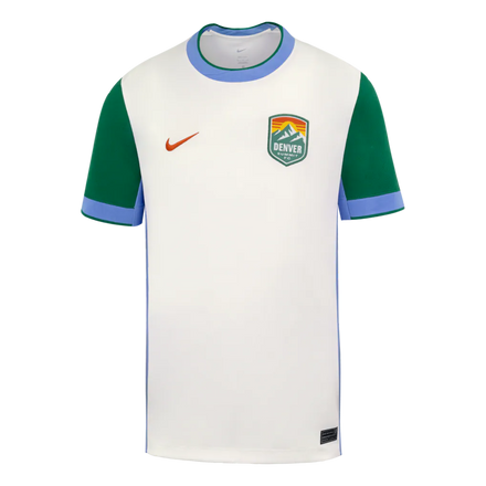 Denver Summit FC Nike Youth 2026 Primary Stadium Replica Jersey - Cream