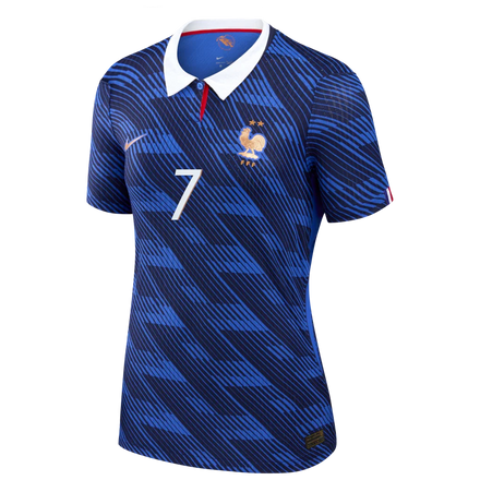 Ousmane Dembélé France National Team Nike Women's 2026 Home Match Authentic Jersey - Blue