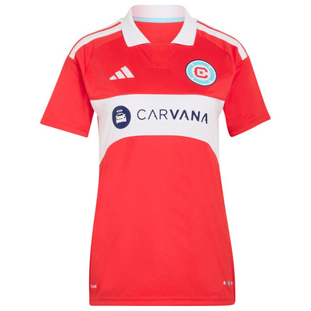 Joel Waterman Chicago Fire adidas Women's 2026 Forever Red Replica Jersey - Red
