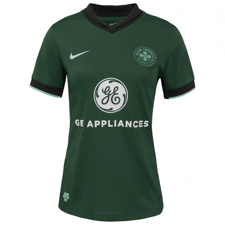 Racing Louisville FC Nike Women's 2025 The Roots Kit Stadium Replica Jersey - Forest Green