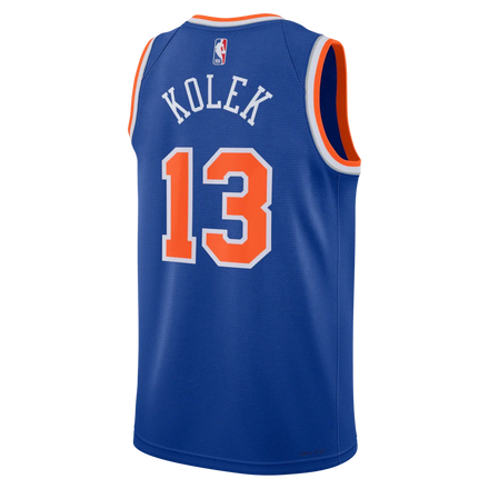 Tyler Kolek New York Knicks Nike Unisex Swingman Jersey - Icon Edition - Blue