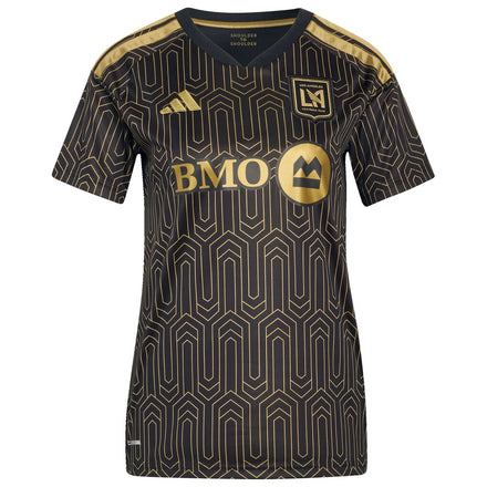 Aaron Long LAFC adidas Women's 2026 Primary Kit Replica Jersey - Black