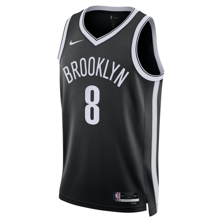 Egor Dëmin Brooklyn Nets Nike Unisex Swingman Jersey - Icon Edition - Black