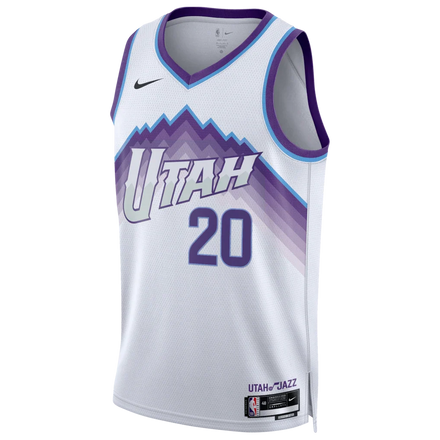 Jaren Jackson Jr. Utah Jazz Nike Unisex Swingman Jersey - Association Edition - White